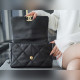 頂級進口原廠皮CHANEL BAG 經典黑 中號