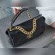 頂級進口原廠皮CHANEL BAG 經典黑 中號