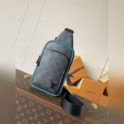 頂級原單 變碼芯片 M11703灰藍配色 對版質量 本款 Avenue 小號單肩