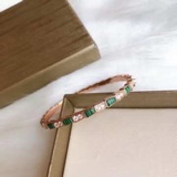 Bvlgari 寶格麗 serpenti系列 蛇系列 孔雀石 綠蛇手镯 市面最高