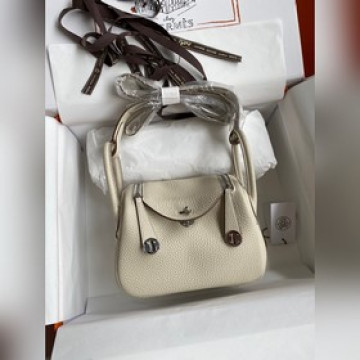 mini lindy 迷你琳迪 19cm 原廠進口tc皮【奶昔白】銀扣 同步