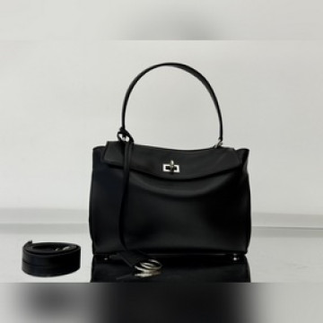 24s爆款[小號黑銀] BALENCIAGA RODEO BAG 系列手袋 新款