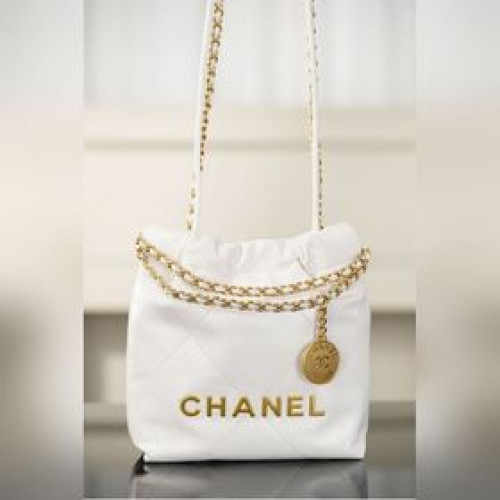 頂級進口原廠皮 所見即所得！ CHANEL 25A新款 22Mini bag