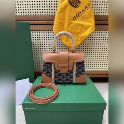 頂級進口原廠皮免稅版本 Goyard(戈雅) 新款Sa gon Mini出貨啦