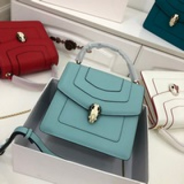 【Bvlgari 】寶格麗專櫃款 原版品質進口頂級牛皮定制原單五金點綴seren