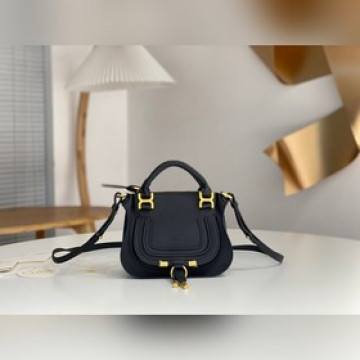 正品級  原廠皮版本 Chloe x Marcie 小號黑色#經典熱賣款！超級