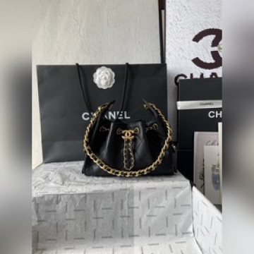 法國 高端定制品 CHANEL Chanel25S 春夏hobo抽繩水桶min