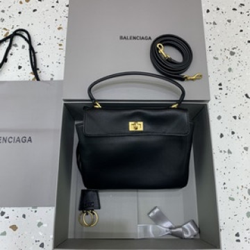 [現貨] Balenciag rodeo mini [黑色金扣] 哒哒哒，min