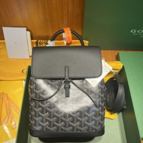 頂級原廠皮版本Goyard新款Alpin迷你雙肩包上市Goyard工坊秉承傳統工