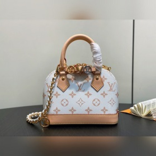 M14339白花 鍊條貝殼包 Alma Mini LV&I 手袋 LV&I系列推