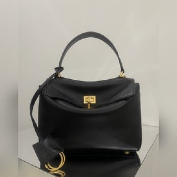 24s爆款[Mini號黑金] BALENCIAGA RODEO BAG 系列手袋