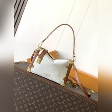 頂級原單，變碼芯片M14411 本款 Side Trunk 中號手袋出自 Nat