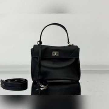 24s爆款[Mini號黑銀] BALENCIAGA RODEO BAG 系列手袋