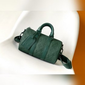 頂級原單 M24432綠 經典 Keepall 旅行袋于 2025 年以柔軟 M