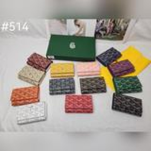 Goyard   514  男女通用鑰匙包錢包二合一，鑰匙包6個扣，帶隔層材質
