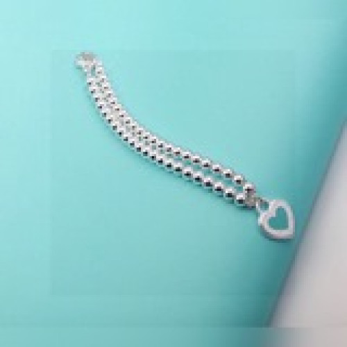 tiff 蒂芙尼 桃心 紅色 琺琅 心牌手鍊 經典百搭 正品同步925純銀打造