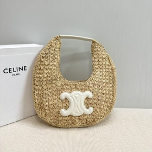 正品級新品上線CE Hobo草編包，CELINE CLASSIC PANIER植