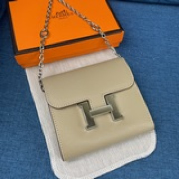 hermes  constance 型號：9851手掌紋銀扣 size：13