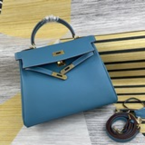 愛馬仕 hermes 凱麗包 頂級原版版本  新皮紋7色出貨    金扣 三 尺