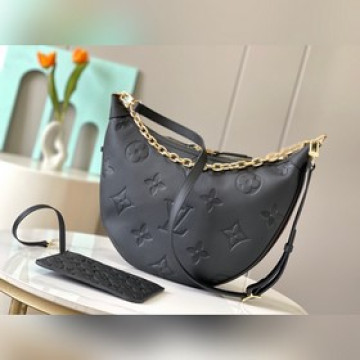 頂級原單，46725本款 Loo Hobo 手袋選用柔軟 Monogram Em