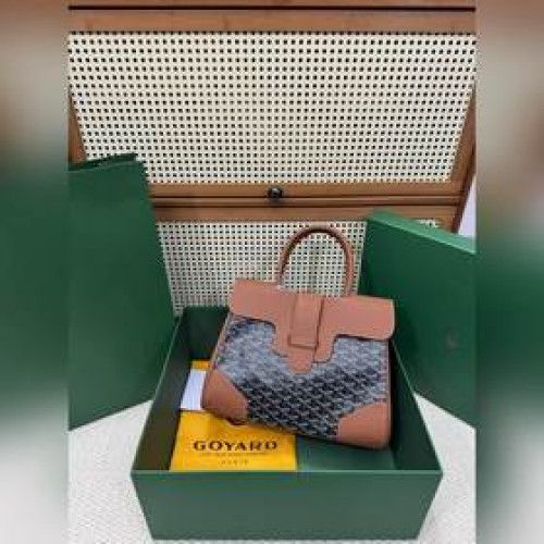 頂級進口原廠皮免稅版本  Goyard(戈雅)新款軟版Sa gon托特包出貨啦！