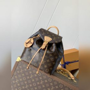 女款_頂級原單，變碼芯片【Montsouris 雙肩包】M45501 老花 M4