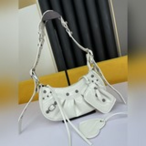 【小號】巴黎世家最新款Balenciag Le Cagole半月牙腋下包斜挎包