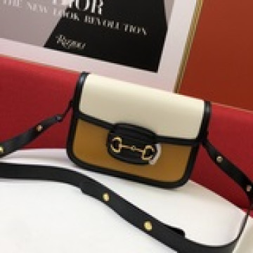配色全皮1955 horsebit bag 複古馬銜扣手袋，谷馳複古回潮，設計師