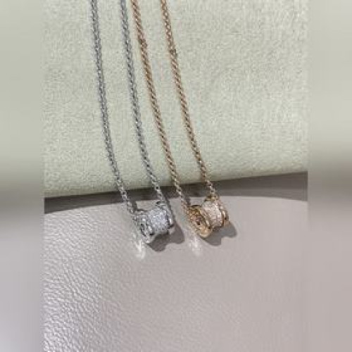 [原單對版] (配全套包裝) BVLGARI 小蠻腰鑽石項鍊 熱賣經典款 現