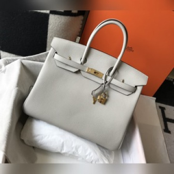 手工蠟線35cm Birkin 出品價值及收藏價值最高的經典款 珍珠灰無論10