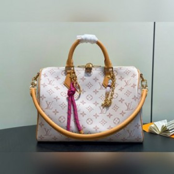 M15108白花 speedy枕頭包 當季新款 SPEEDY SOFT 30 L