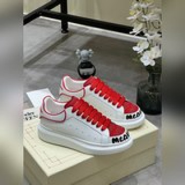 Alexander McQUEEN正品爆拆 1：1頂級麥昆原版皮料白色進口絲綢皮