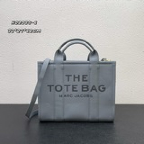 MJ荔枝紋牛皮托特包-MARC JACOBS- the traveler tot