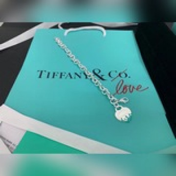 Tiff@ny Infinity香港正品代購蒂芙尼手鍊tiffany蒂芙尼桃心純