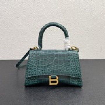 鳄魚紋小號23cmBalenciagα全新推出了帥爆的Hourglass沙漏包