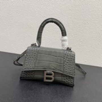 鳄魚紋小號23cmBalenciagα全新推出了帥爆的Hourglass沙漏包