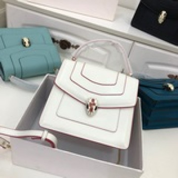 【Bvlgari 】寶格麗專櫃款 原版品質進口頂級牛皮定制原單五金點綴seren