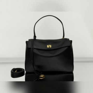 24s爆款[中號黑金] BALENCIAGA RODEO BAG 系列手袋 新款