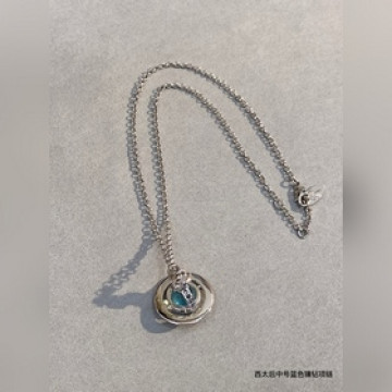 經典中號土星項鍊項鍊vivienne westwood西太後土星項鍊！英國時裝
