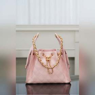 頂級進口原廠皮 所見即所得！  Chanel 25s small hobo 抽