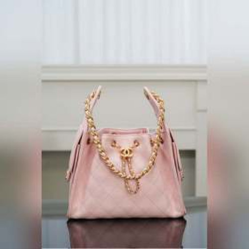 頂級進口原廠皮 所見即所得！  Chanel 25s small hobo 抽