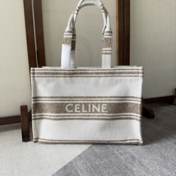 新品上線 CABAS THAIS 大號 CELINEine 提花織布 手拎/ 肩