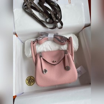 mini lindy 迷你琳迪 19cm 原廠進口tc皮【3q粉】金扣 同步