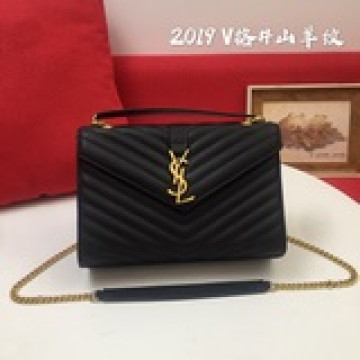 山羊紋v格   envelope medium bag   美出天際的ys.l質