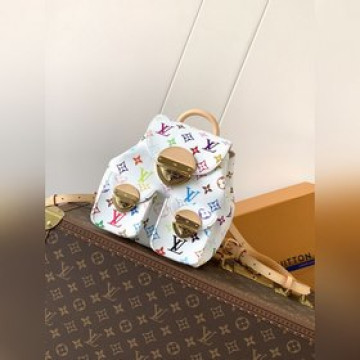 頂級原單，變碼芯片M13081本款 Venice 雙肩包取材塗層帆布，以日本藝