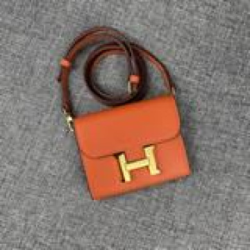 Hermes  Constance 型號：537-2荔枝紋金扣 SIZE：1