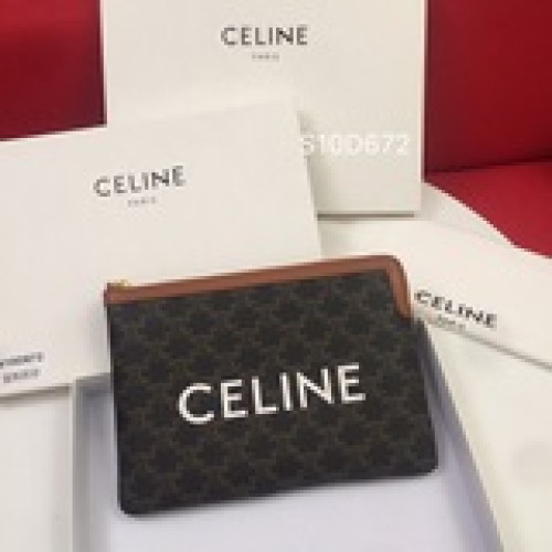 小號CELINE TRIOMPHE手包 Vintage手拿包 簡約風格時尚搭配