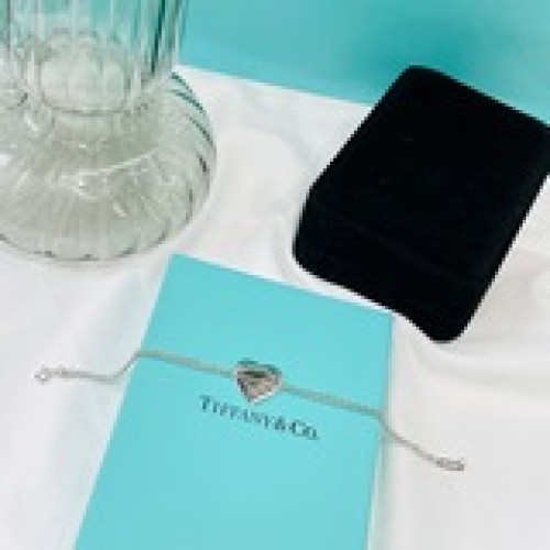 Tiffany 蒂芙尼新款 心牌 雙層手鍊 經典百搭 專櫃新款 百搭單品 正品同