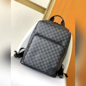 頂級原單M45335黑花 黑格Dean 雙肩包以 Monogram Macas
