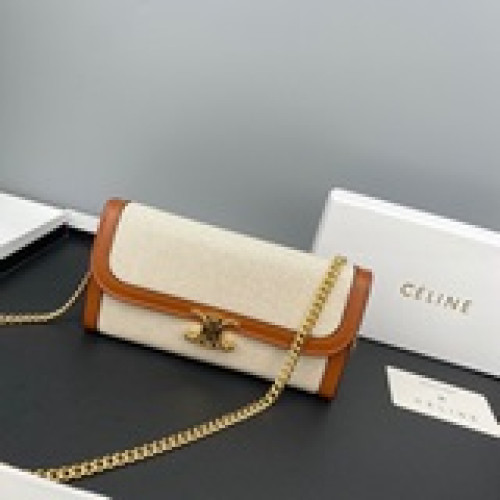 品牌：Celine  621662顔色： 白色 尺寸： 19*10.5*3.
